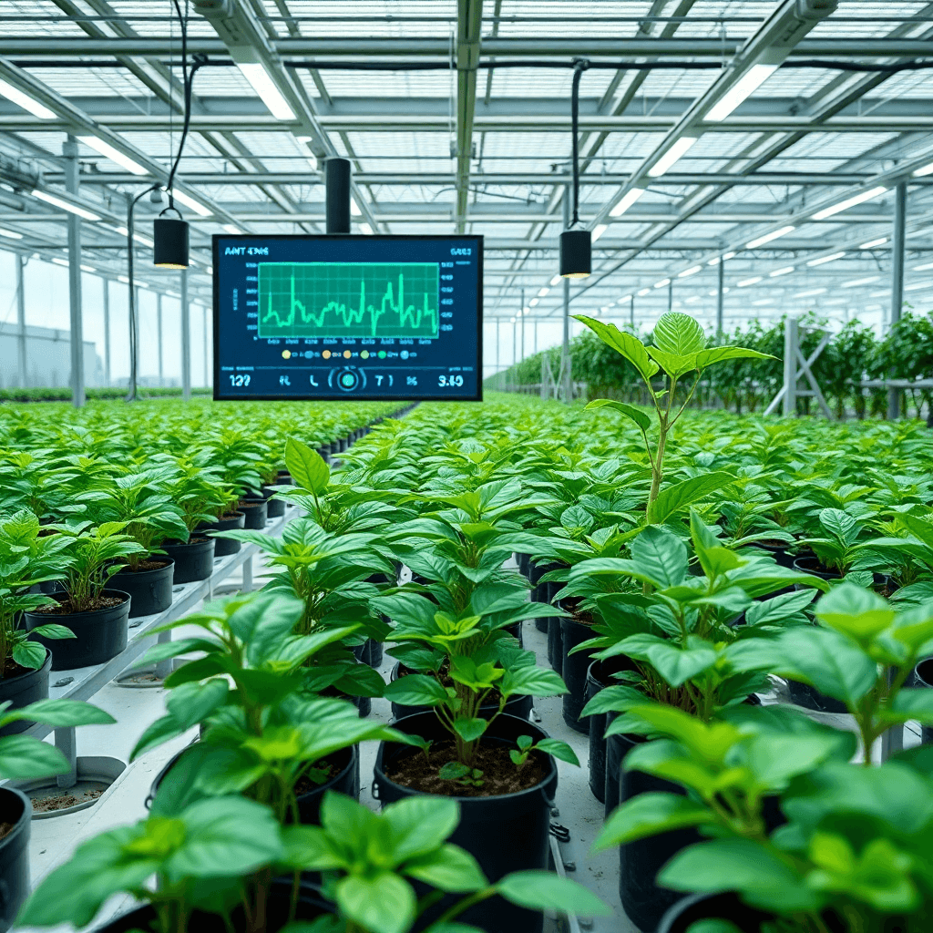 PlantCare Smart Plant Monitoring in action