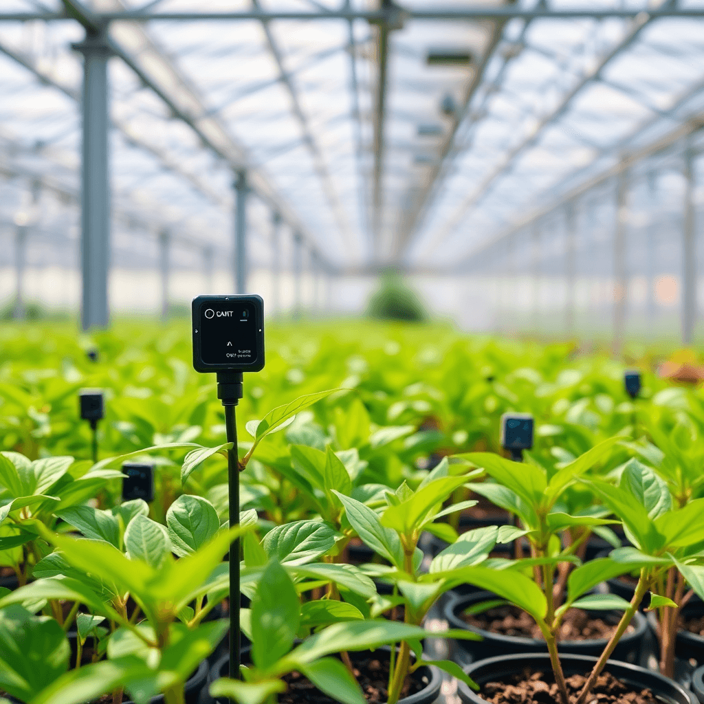 Happy user with healthy plants using PlantCare